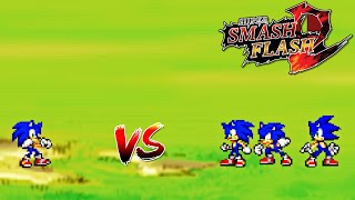 SSF2 Mods OP Sonic vs OP Sonic Revamp Serious Sonic and Archie Sonic [upl. by Martens]