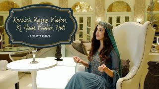 Koshish Karne Walon Ki Haar Nahin Hoti  Original Song  Anamta Khan  Motivational [upl. by Maxa815]