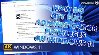 How to get full Administrator privileges on Windows 11 [upl. by Natiha]