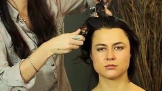 How to Use a Curling Iron or Brush on ShoulderLength Hair   ShoulderLength amp Short Hairstyles [upl. by Franchot77]