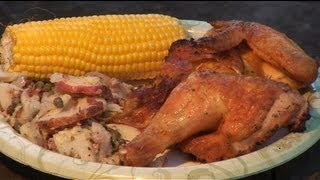 How to Grill Pound Chicken  Recipe [upl. by Engle]