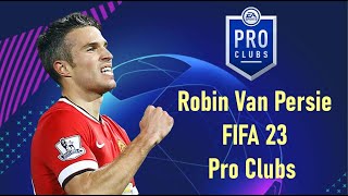 Robin Van Persie Pro Clubs Face Creation  FIFA 23 [upl. by So]