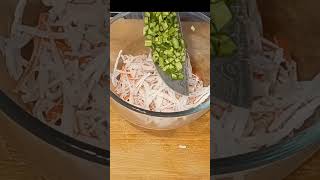 Fresh amp Flavourful Easy Surimi Imitation Crab Salad Recipe [upl. by Inahc]