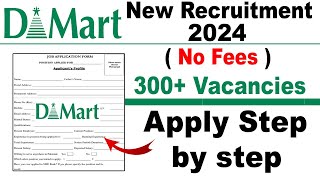 D mart Job Vacancy 2024  D mart Recruitment 2024  D mart Job Apply  Private Jobs in India 2024 [upl. by Savina]