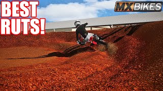 THE BEST RUTS IN A MOTOCROSS GAME MXBIKES JS7 COMPOUND [upl. by Niamreg446]