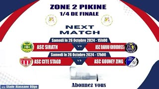 🛑 Direct Zone 2 ASC ZINC vs ASC Cité Stade [upl. by Yusuk]