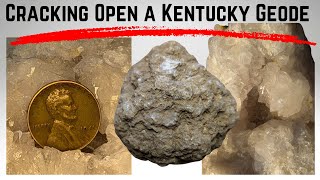 Cracking Open a Kentucky Geode [upl. by Zennie]