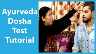 Ayurveda dosha test Tutorial  Be conscious of Ayurveda for your health [upl. by Eilahs720]