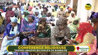 🚨DIRECT ITALIEBERGAMO Conférence religieuse Thierno Amadou Ba Khalif de Bambilor [upl. by Fredrika]