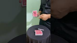 Cardiographic Magic Trick shorts mryutmagic mrmagic cardtricks tricks tutorial [upl. by Leahcym771]