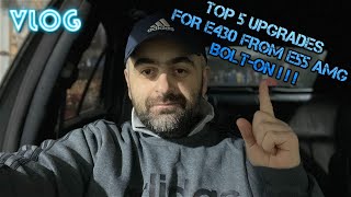 TOP 5 UPGRADES FOR MERCEDES W210 E430 FROM E55 AMG BoltOn [upl. by Jamil]