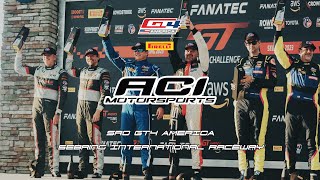 P1 and P2 at Sebring International Raceway  GT4 America  ACI Motorsports  VLOG [upl. by Ayerhs881]