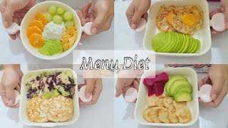 Menu Diet  Menu Diet Sehat  Healthy Diet Menu [upl. by Winfrid]