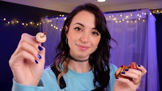 ASMR  Doing Your Wooden Makeup  Tingly Personal Attention amp Make Believe [upl. by Aratnahs269]