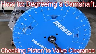 Degreeing your Cam and Ptv clearance Tech [upl. by Imalda]