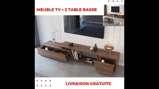 Meuble TV et Table Basse Maroc  Style Confort et Élégance MeubleTV TableBasseMaroc Décoration [upl. by Siegfried]