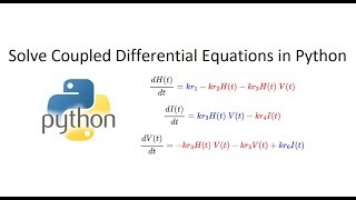 Simulate Coupled Differential Equations in Python [upl. by Jennifer772]