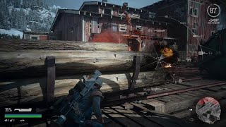 DAYS GONE Sawmill Horde Easy Work [upl. by Belac]