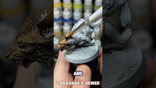 GARAGHAKS SEWER  CONTRAST CORNER 🖌️ speedpaint contrastpaints warhammer howto tutorial art [upl. by Amalle]