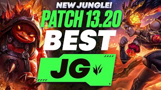 The BEST Junglers For All Ranks On Patch 1320 NEW Jungle  Season 13 Tier List League of Legends [upl. by Eartnoed]