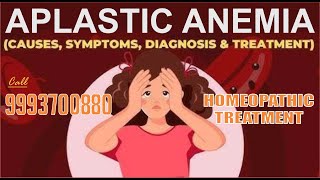 Aplastic Anaemia Weakness Homeopathy Treatment Advanced Homeo Health Centerdrakdwivedi indore [upl. by Tadashi278]