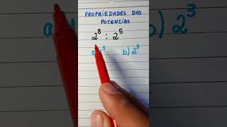 Propriedades da potência matemática matemáticabásica funções [upl. by Anirtac844]