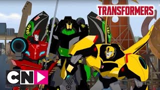 Nervøse Transformers  Transformers  Cartoon Network dansk [upl. by Siryt]