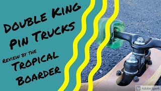 Double King Pin TrucksGullwing Trucks Review [upl. by Arnold617]