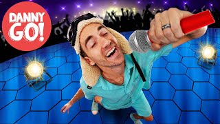 Superstar SingAlong Dance 🎤🎸✨ Brain Break  Danny Go Songs for Kids [upl. by Macknair]