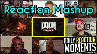 DOOM Eternal – Official E3 Teaser  Reaction Mashup [upl. by Fitton]