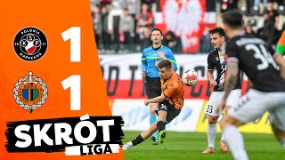 Fortuna 1 Liga Polonia Warszawa  Chrobry Głogów 11  skrót [upl. by Sidnak]