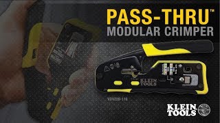 PassThru Modular Crimper [upl. by Araj]