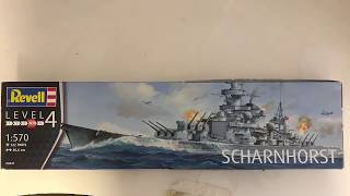 Revell Scharnhorst build [upl. by Etiuqal]