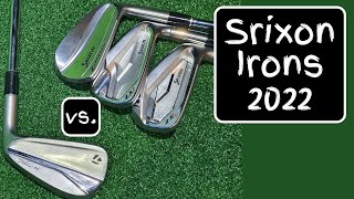 Srixon Irons Review ZX5 Vs ZX7 Vs Z Forged Vs Taylormade P790 irons [upl. by Anel]