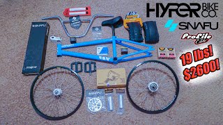 My Last Custom Bmx Bike Build 2024 Titanium Parts [upl. by Comfort]