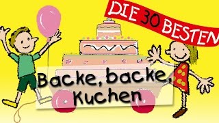 Backe backe Kuchen  Traditionelle Kinderlieder  Kinderlieder [upl. by Dicky]