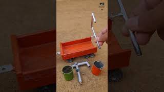 Mini Chaff Cutter Machine Project Mini Handpump Water Motor And Cow Video Project [upl. by Joh]