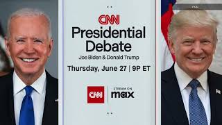 CNN Presidential Debate 2024 promo [upl. by Ytirehc]