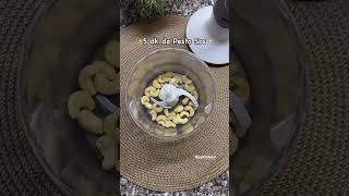 5 dk da evde pesto sos pesto tarif yemektarifleri yemektarifi nefisyemektarifleri recipe food [upl. by Enyleve]