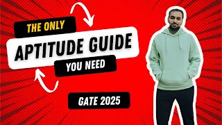 How to prepare APTITUDE for GATE 2025  gate2025 gateexam aptitude [upl. by Ab398]