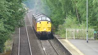 37057 37421 37607 Spondon 15th July 2024 0Z11 Colwick Derby [upl. by Eelyahs789]