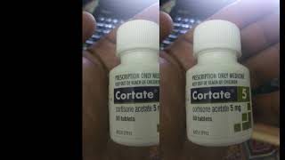 Cortate  Cortisone Acetate [upl. by Pape]