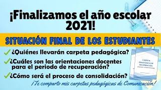 CARPETA PEDAGÓGICA DE RECUPERACIÓN  ORIENTACIONES PARA DOCENTES  PROMOCIÓN GUIADA 2022 [upl. by Ttoille193]