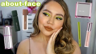 ABOUT FACE BY HALSEY  SWATCHES TUTORIAL  REVIEW  Makeupbytreenz [upl. by Williamson598]