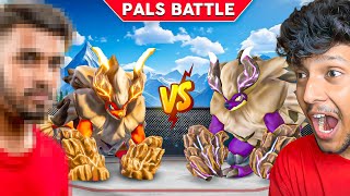 ULTIMATE POKEMON BATTLE 🔥 PAL FIGHTS PALWORLD  Techno Gamerz 01 [upl. by Binah]