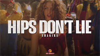 Shakira  Hips Dont Lie Lyrics ft Wyclef Jean [upl. by Brownley961]