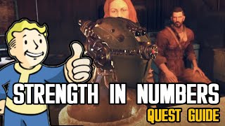 quotSTRENGTH IN NUMBERSquot QUEST  FALLOUT 76 WASTELANDERS [upl. by Melody603]