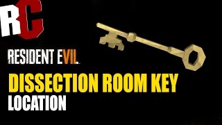 Resident Evil 7  Dissection Room Key Location  How to open the Dissection Room [upl. by Eirrot]