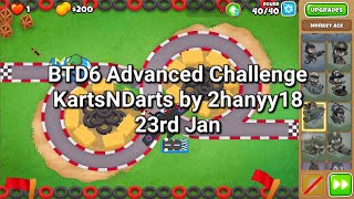 BTD6 Advanced Challenge KartsNDarts [upl. by Jerrold930]