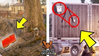 10 Secret Weapon Crates That Can Have Rare Weapons in State of Decay 2 [upl. by Hbahsur]